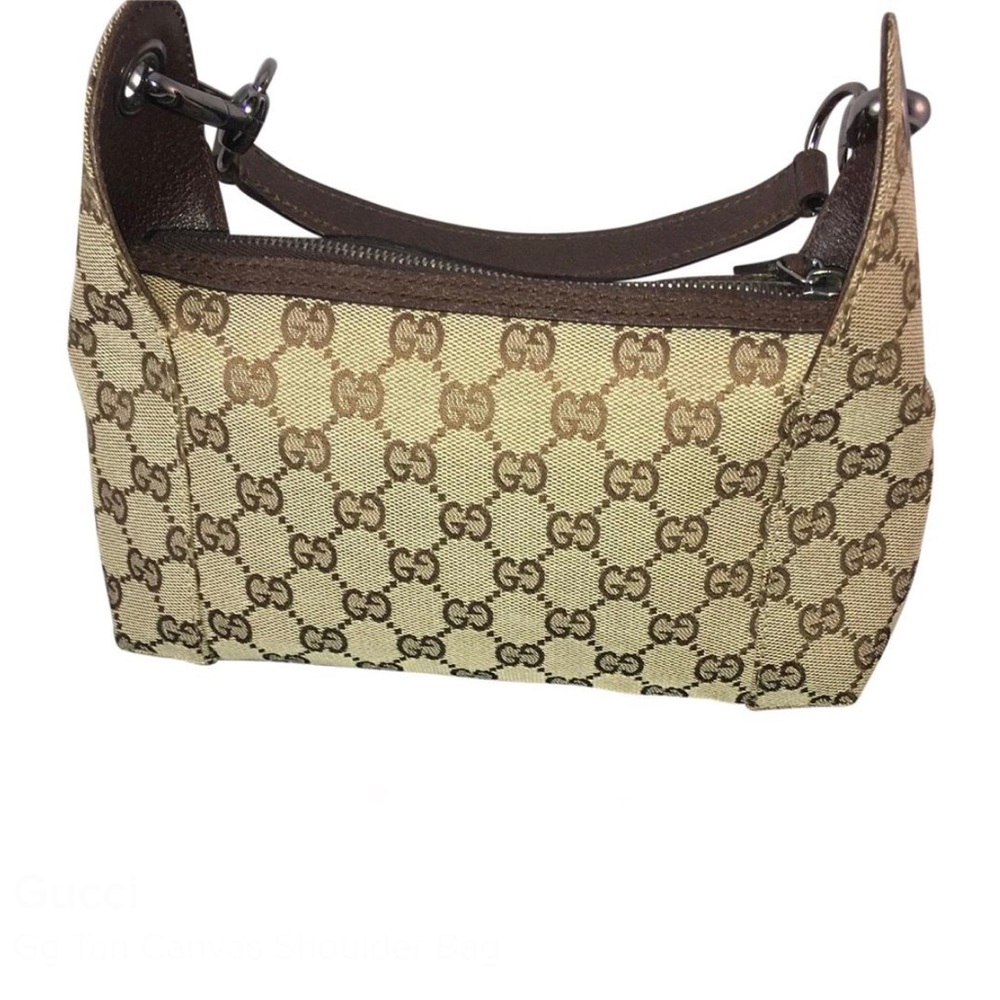 Gucci GG Pattarn Hobo Shoulder Bag